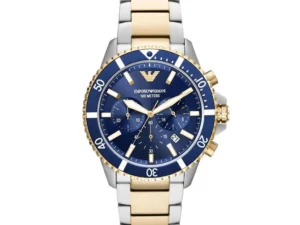 Emporio Armani Diver Or Argent Dorée Bleu