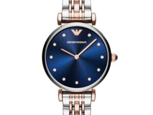 Emporio Armani Gianni T-Bar cadran bleu nuit